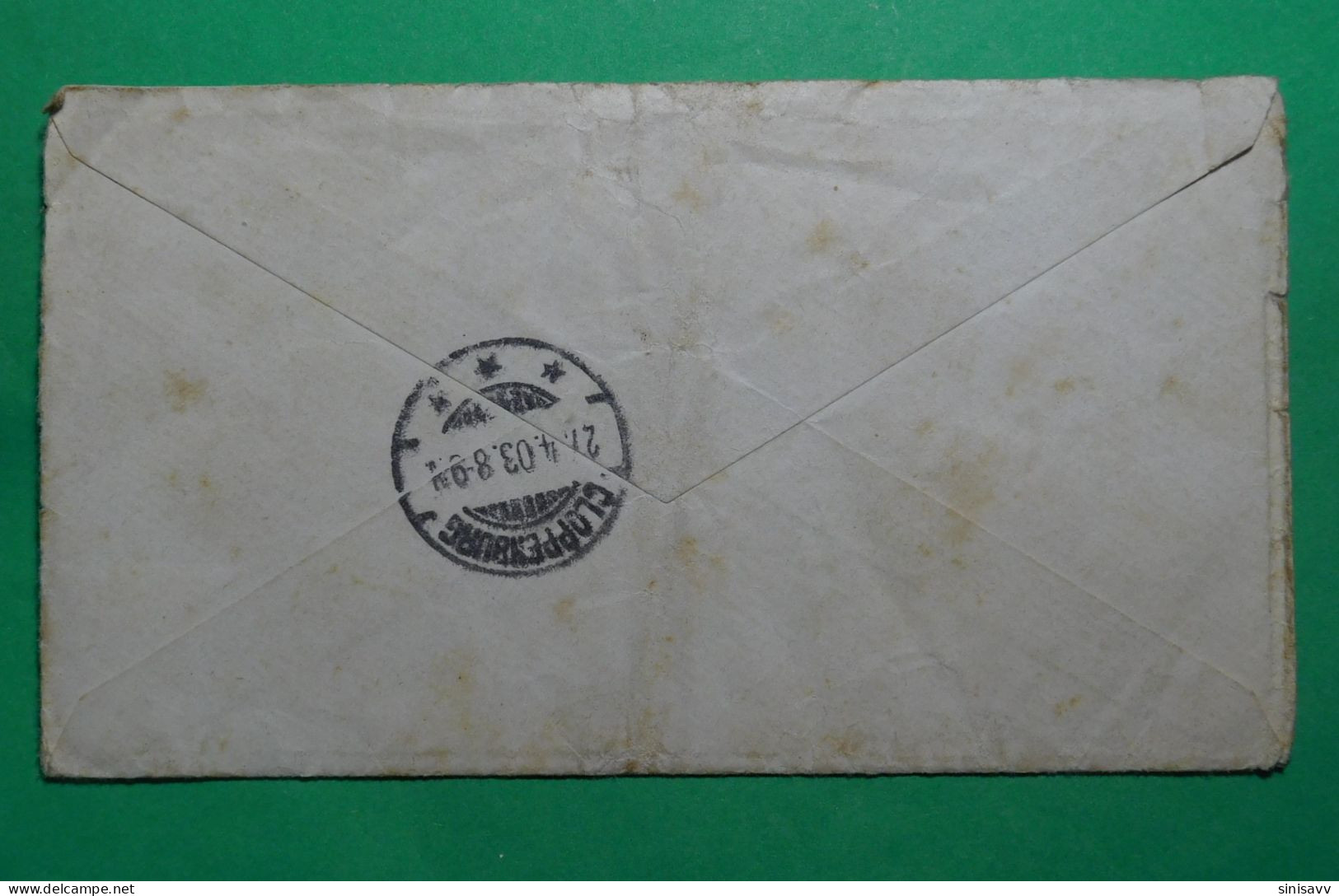 Cover - Letter - Holdorf / Cloppenburg 1903 - Briefe