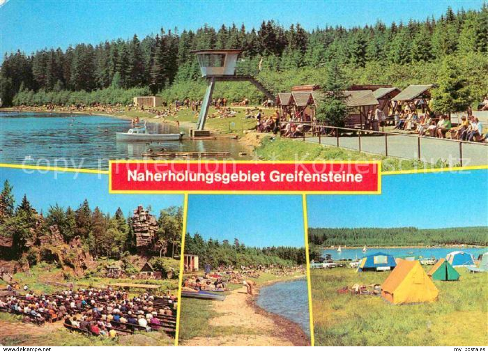 72627778 Greifensteine Erzgebirge Freibad Und Zeltplatz Am Greifenbachstauweiher - Ehrenfriedersdorf