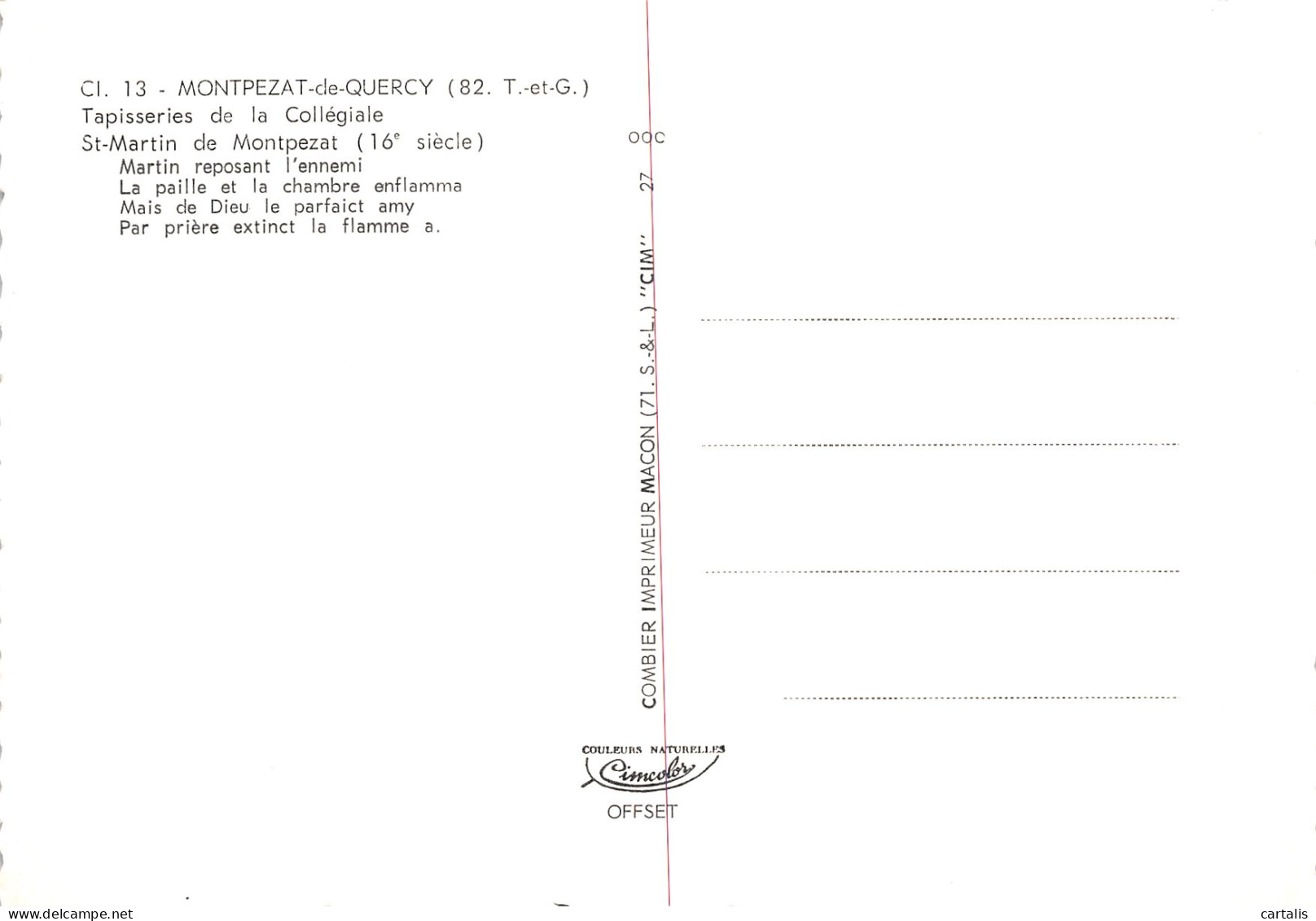 82-MONTPEZAT DE QUERCY-N°C-4348-A/0345 - Montpezat De Quercy