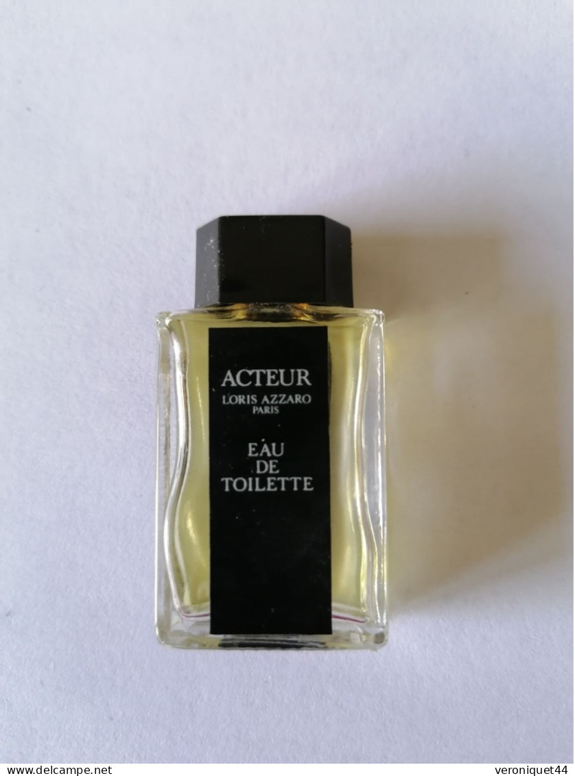 Eau De Toilette Miniature " Acteur " Loris Azzaro Paris 5 Ml - Miniatures Men's Fragrances (without Box)