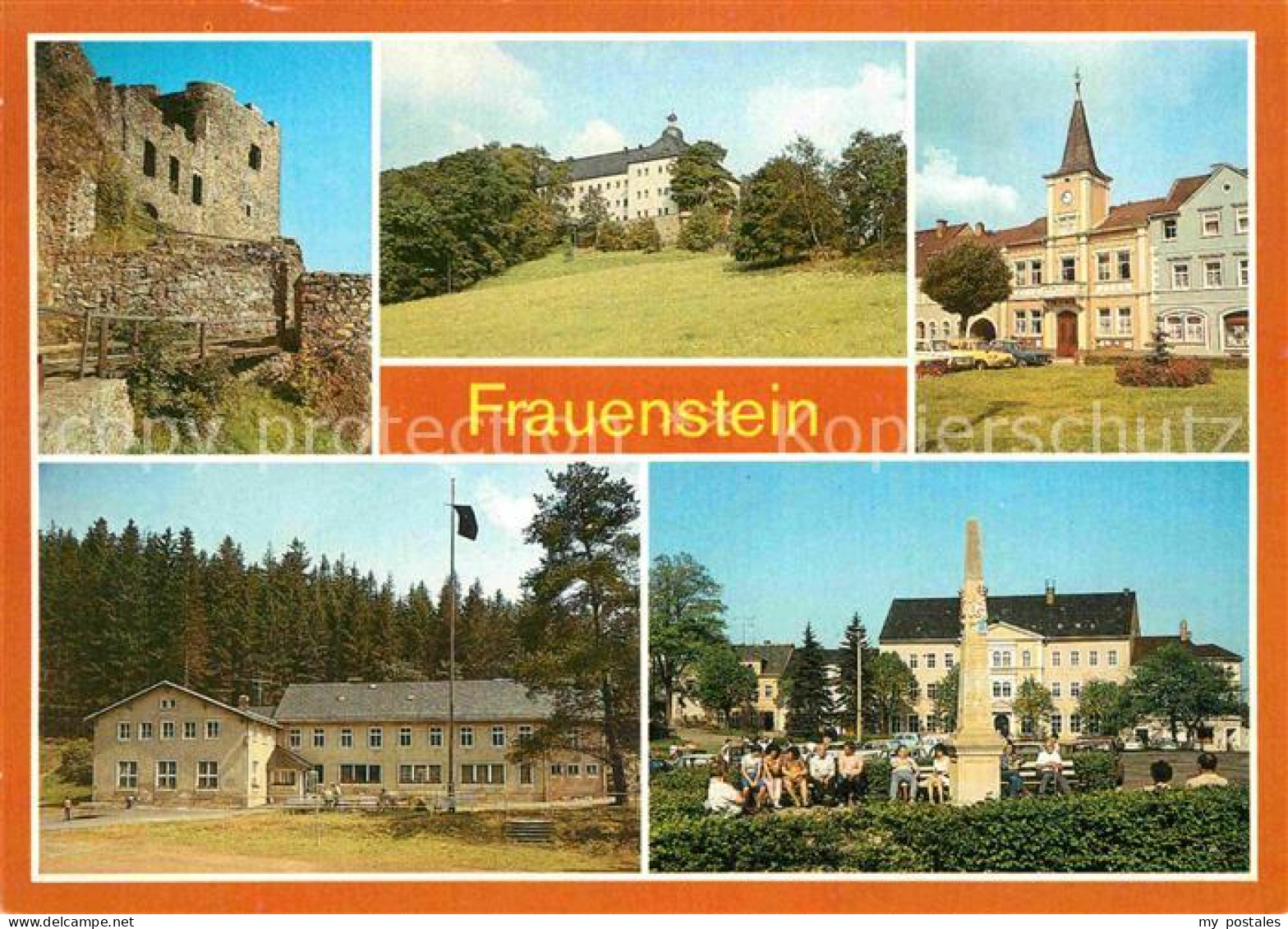 72625781 Frauenstein Brand-Erbisdorf Burgruine Schloss Rathaus Ferienheim Kummer - Brand-Erbisdorf