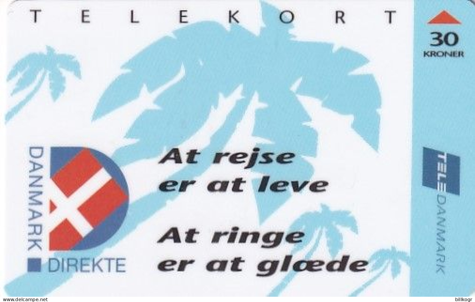 DENMARK - TeleDanmark Prepaid Card 30 Kr, Tirage 1000, Exp.date 01/96, Used - Dänemark