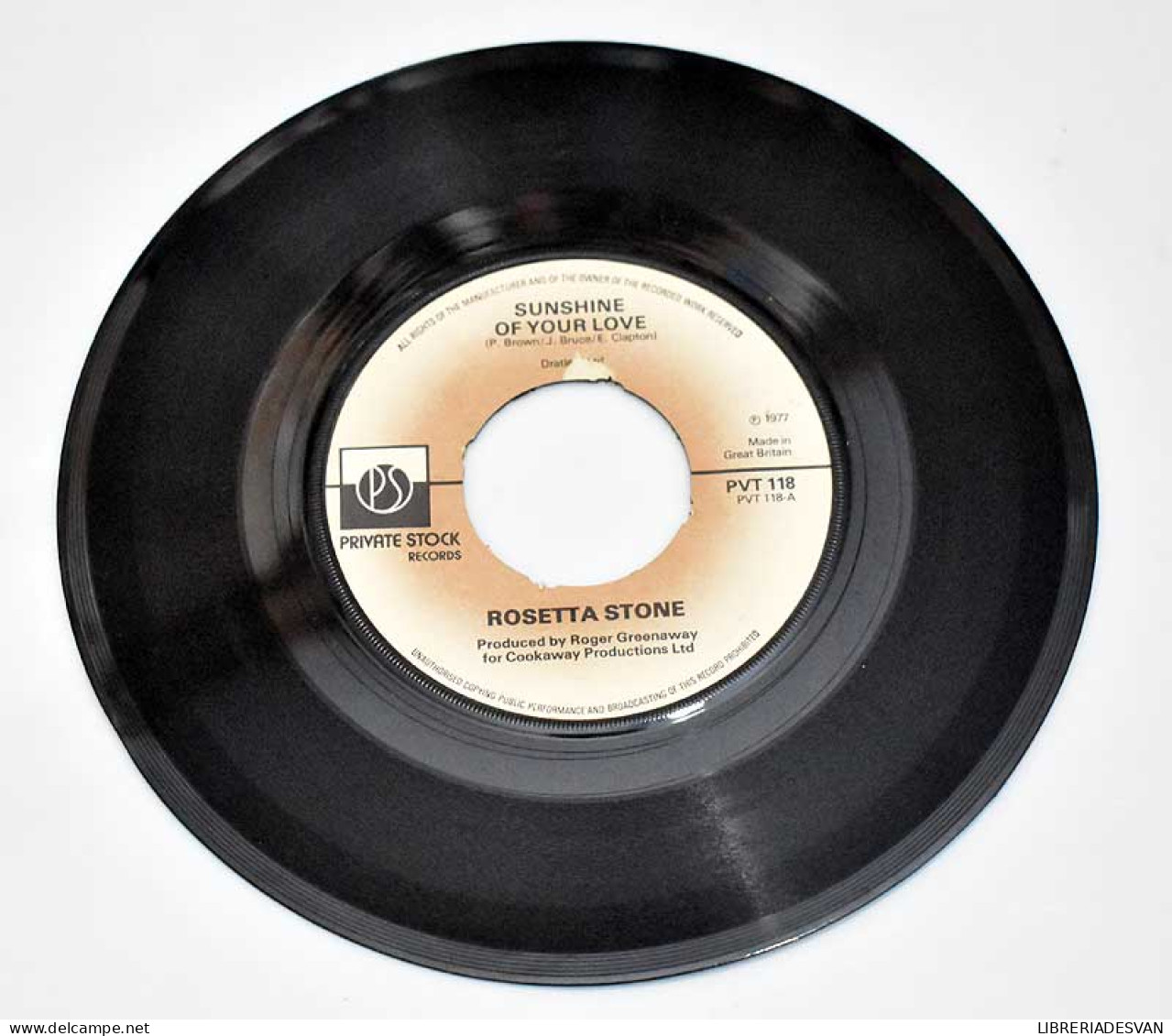 Rosetta Stone - Sunshine Of Your Love / Steal Willie. Single (sólo Vinilo) - Andere & Zonder Classificatie