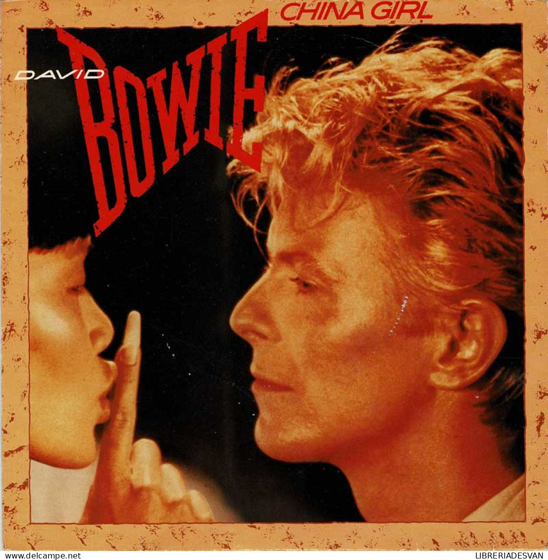 David Bowie - China Girl / Shake It. Single (sólo Carátula) - Andere & Zonder Classificatie