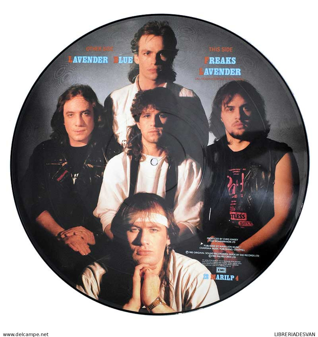 Marillion - Lavender. Picture Disc. Single 12'', 45 RPM - Other & Unclassified