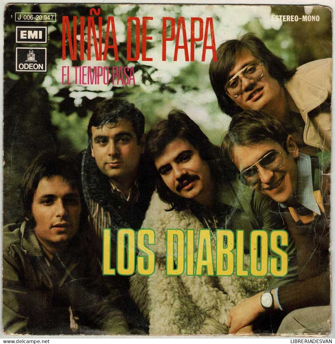 Los Diablos - Niña De Papa / El Tiempo Pasa. Single - Other & Unclassified