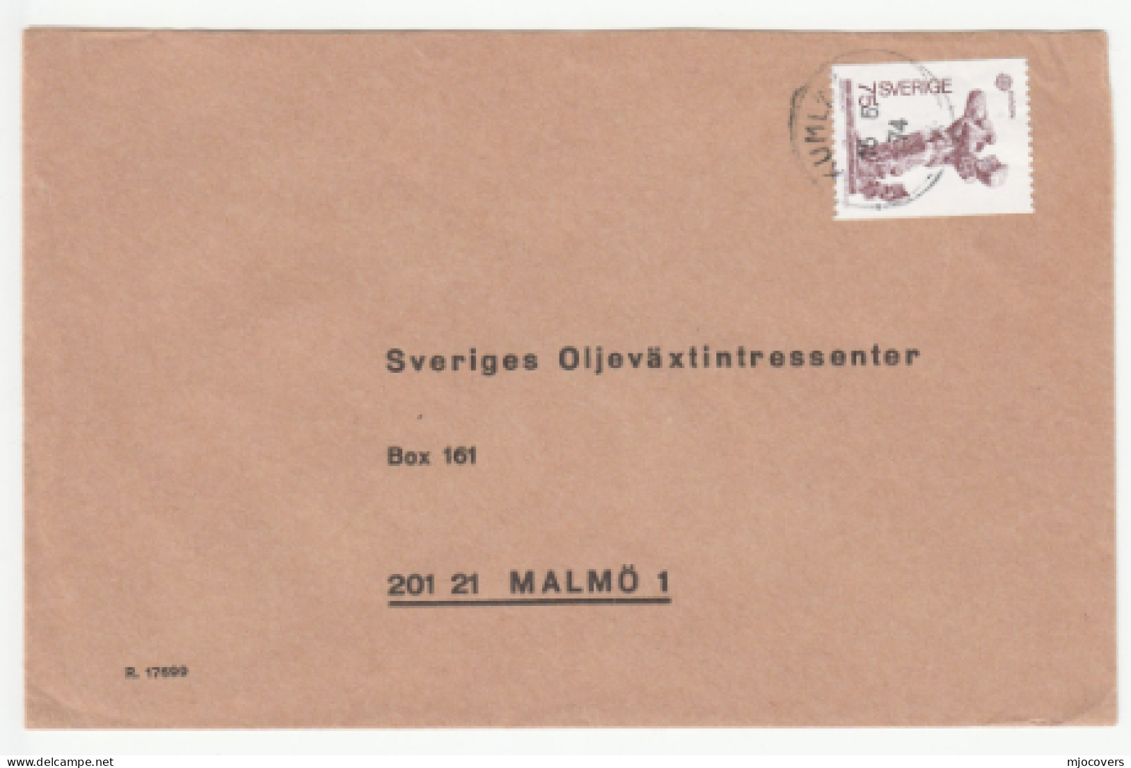 OIL  - 1974 Sveriges Oljevavtintressenter Sweden Oil Stakeholders COVER Petrochemicals Energy Minerals Europa Stamps - Oil