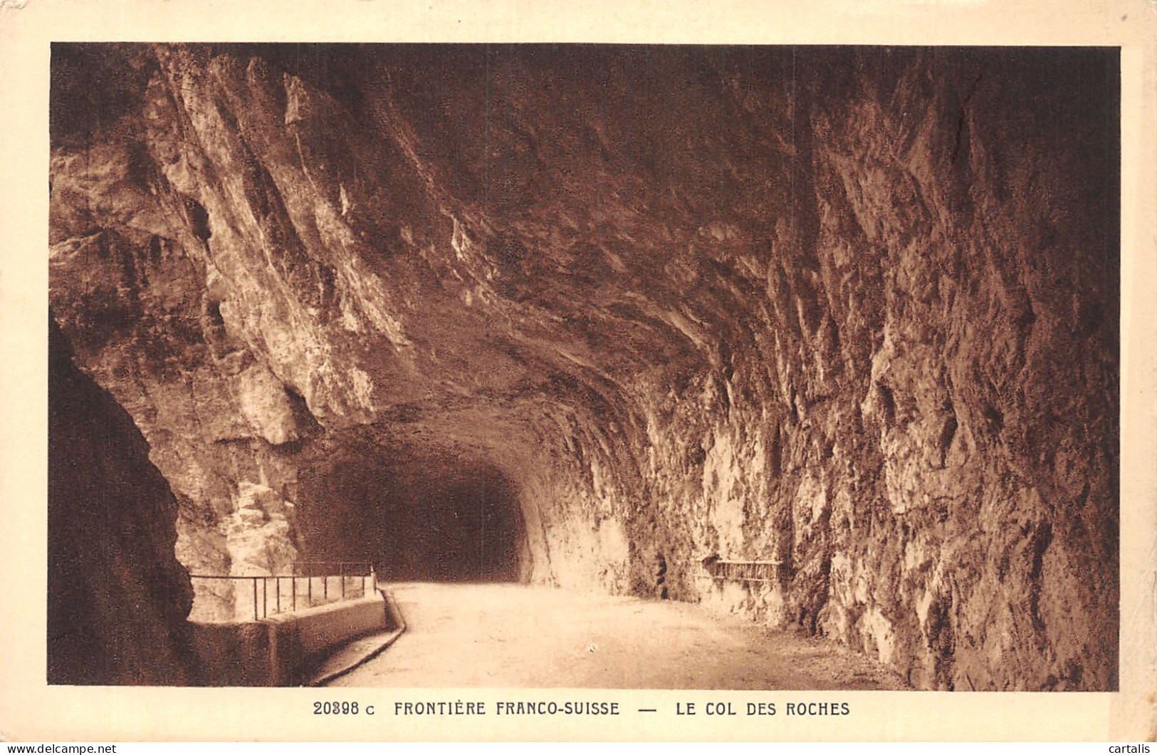 ET-SUISSE LE COL DES ROCHES-N°C-4350-E/0195 - Roches