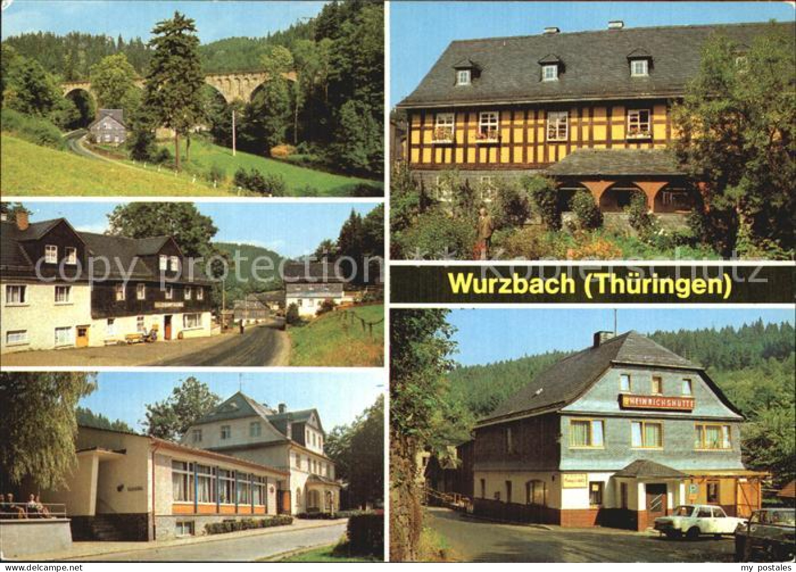 72547345 Wurzbach Viadukt Im Sormitztal Konsum Gaststaette Zum Sormitztal FDGB H - A Identifier