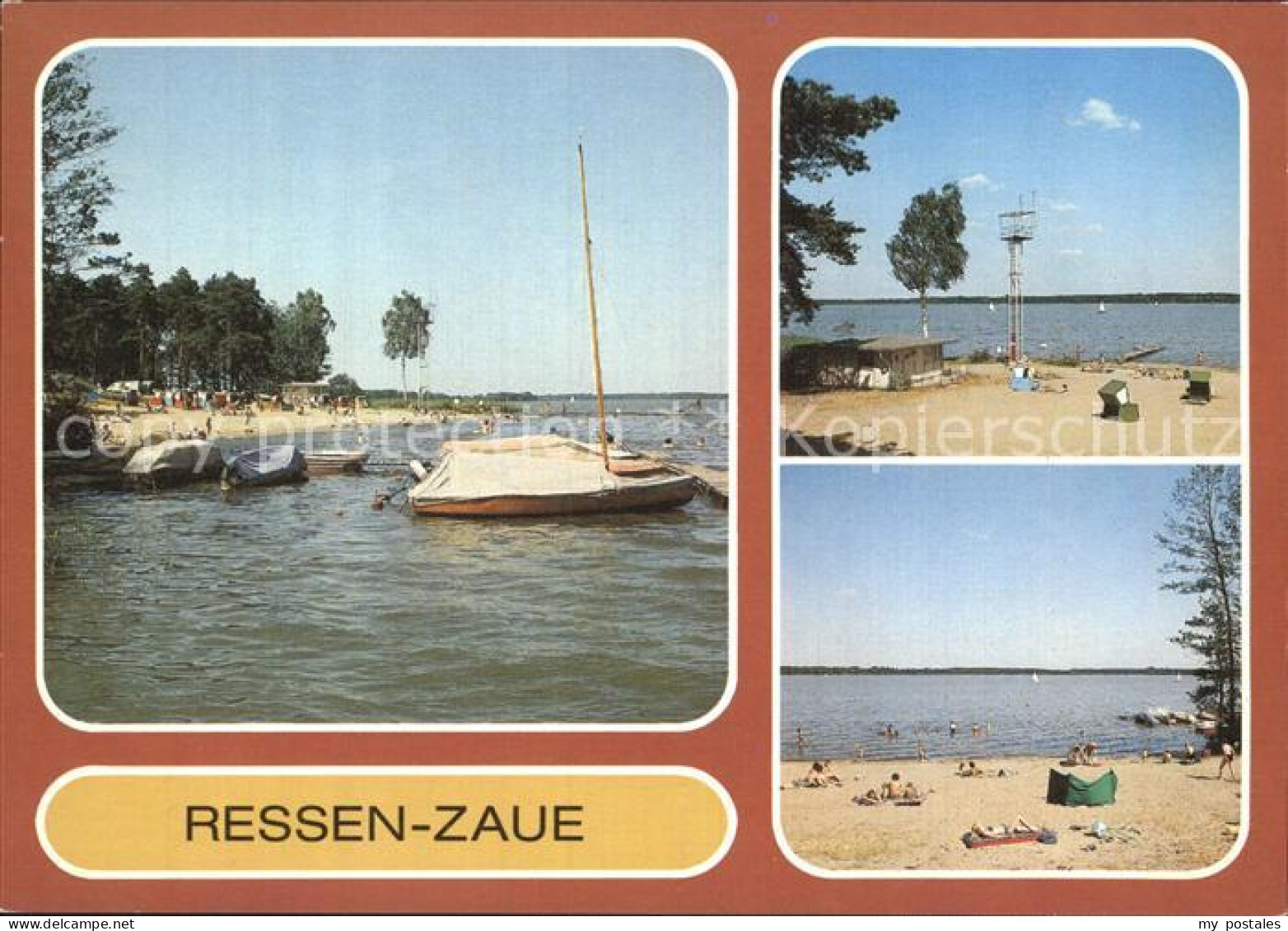 72547313 Ressen-Zaue Am Schwielochsee Strandpartien Ressen-Zaue - Goyatz