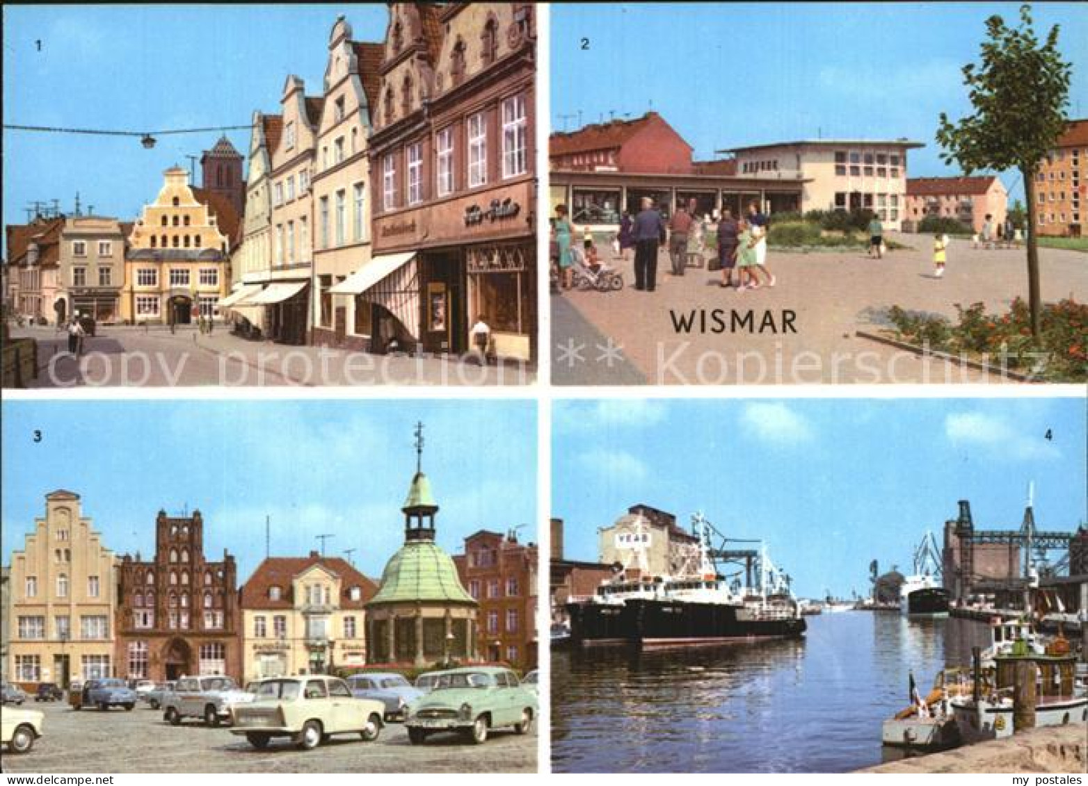 72547291 Wismar Mecklenburg Kraemerstrasse Vor Wendorf Kaufhof Nord Markt Hafen  - Wismar