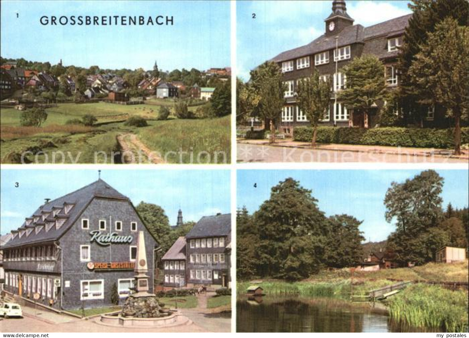 72547231 Grossbreitenbach Thueringen Teilansicht Polytech Oberschule Theo Neubau - Nassau