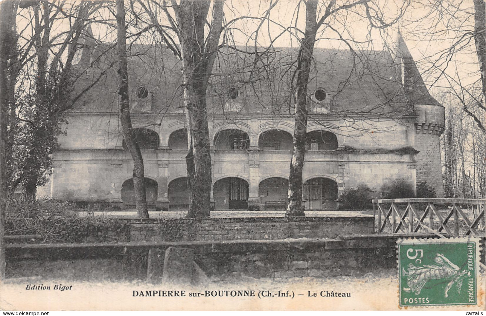 17-DAMPIERRE SUR BOUTONNE-N°C-4351-E/0123 - Dampierre-sur-Boutonne