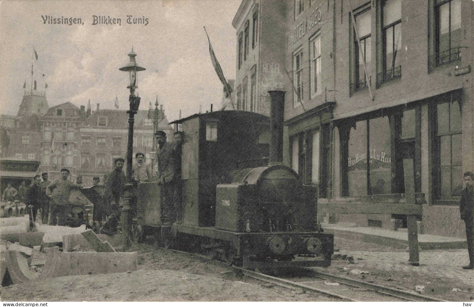 Vlissingen Blikken Tinus Locomotief Zandtreintje 3265 - Vlissingen