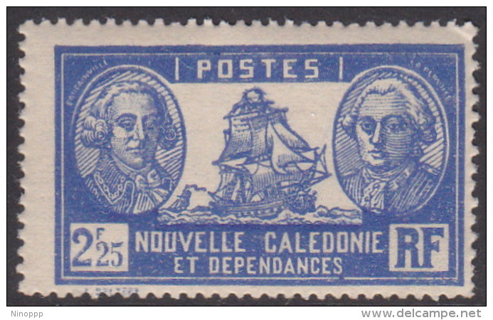 New Caledonia SG 173 1928 Definitives 2 F 25c Blue And Ultramarine MNH - Neufs