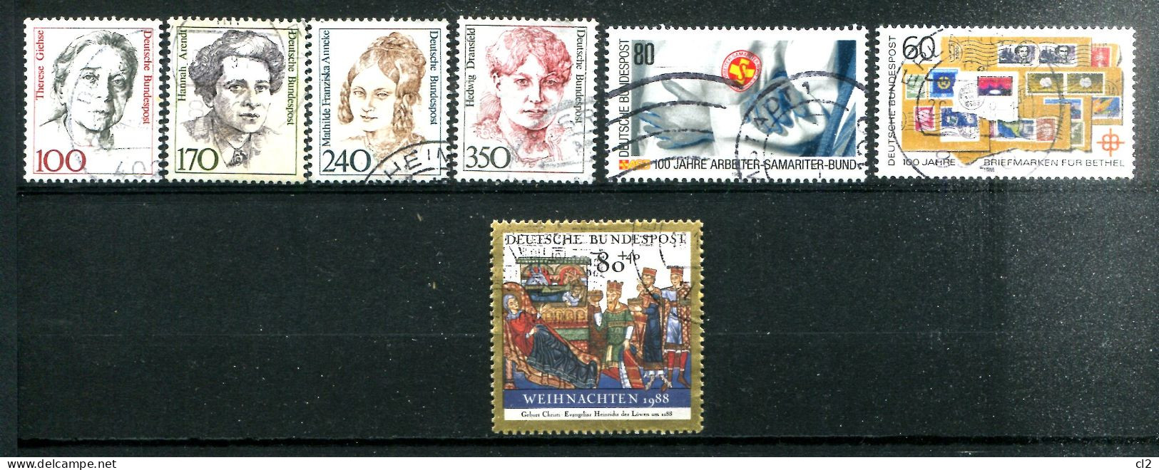 REPUBLIQUE FEDERALE ALLEMANDE - Lot De 39 Timbres De L'année 1988 - Annual Collections