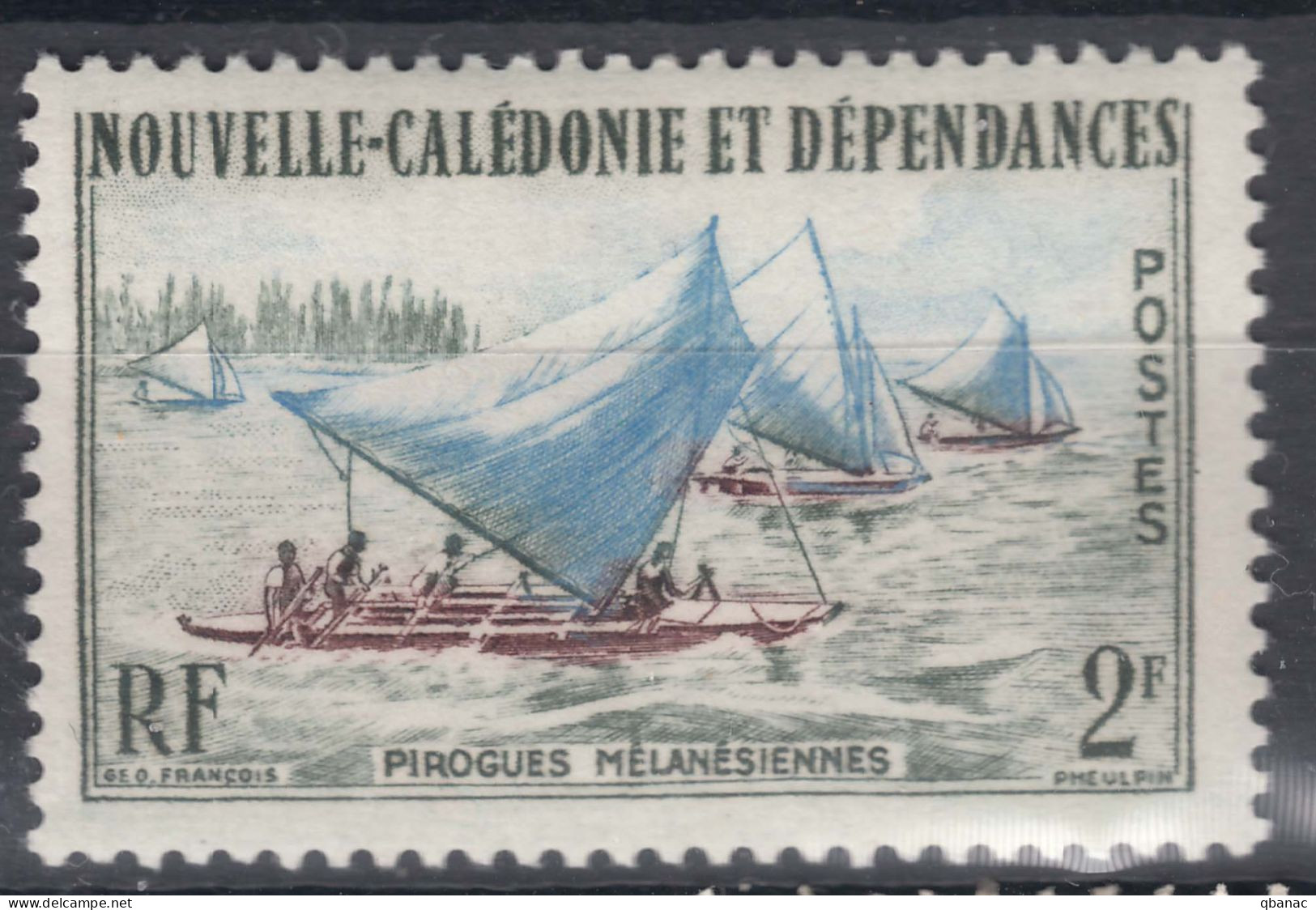 New Caledonia Nouvelle Caledonie 1962 Mi#378 Mint Hinged - Unused Stamps