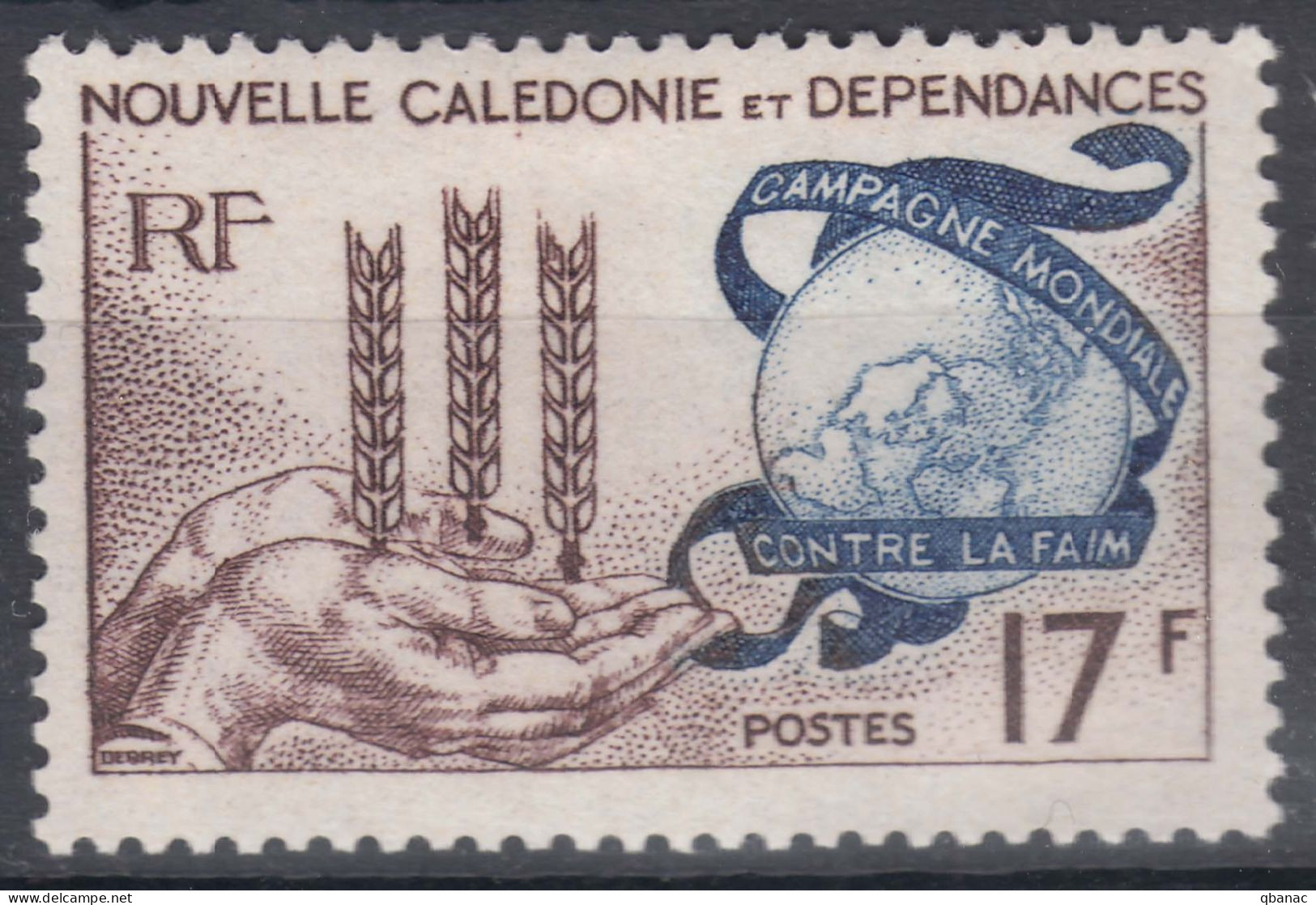 New Caledonia Nouvelle Caledonie 1963 Mi#387 Mint Hinged - Nuevos