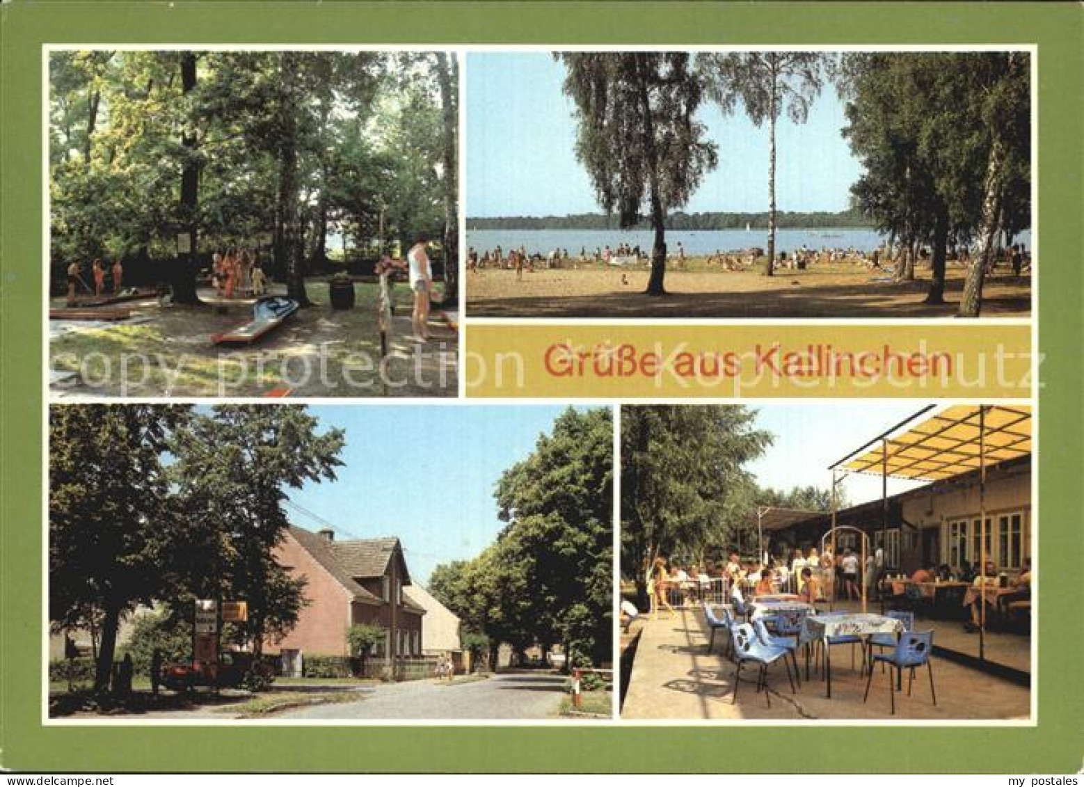 72545339 Kallinchen Minigolfanlage Strandbad Eisdiele Olivia Motzener See Kallin - Zossen