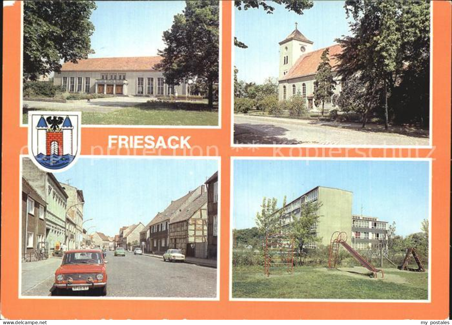 72545334 Friesack Mensa Der Ingenieurschule Kirche Berliner Strasse Polytechniku - Friesack