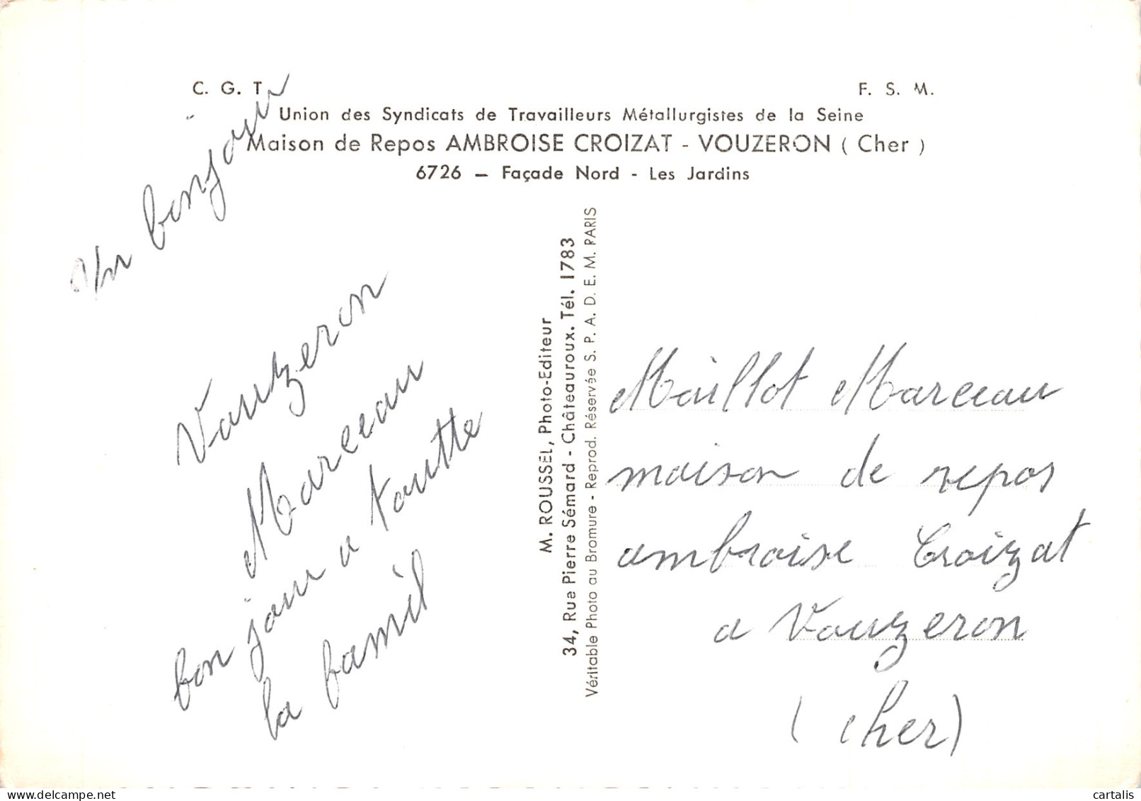 18-VOUZERON-N°C-4355-A/0091 - Vouzeron