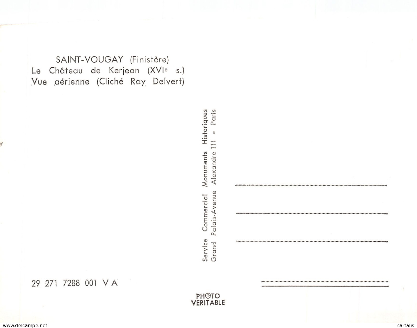 29-SAINT VOUGAY-N°C-4355-D/0027 - Saint-Vougay