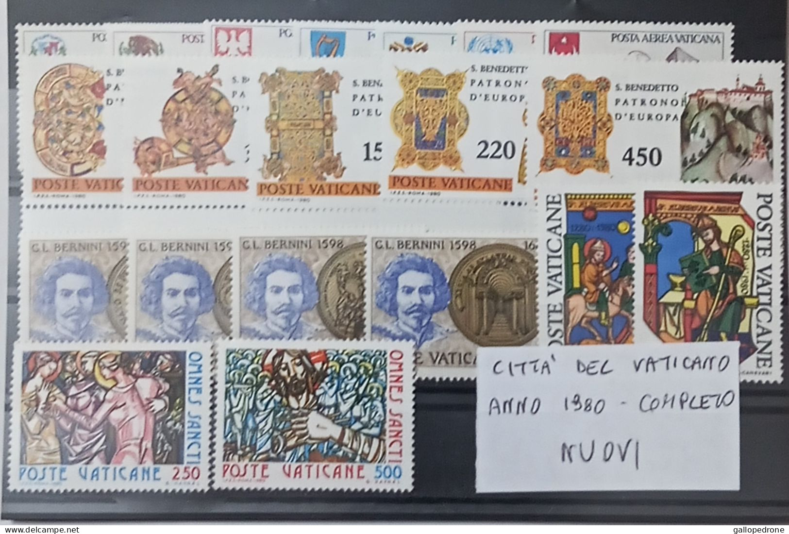 1980 Vaticano, Serie Completa-Francobolli Nuovi 20 Valori MNH ** - Neufs