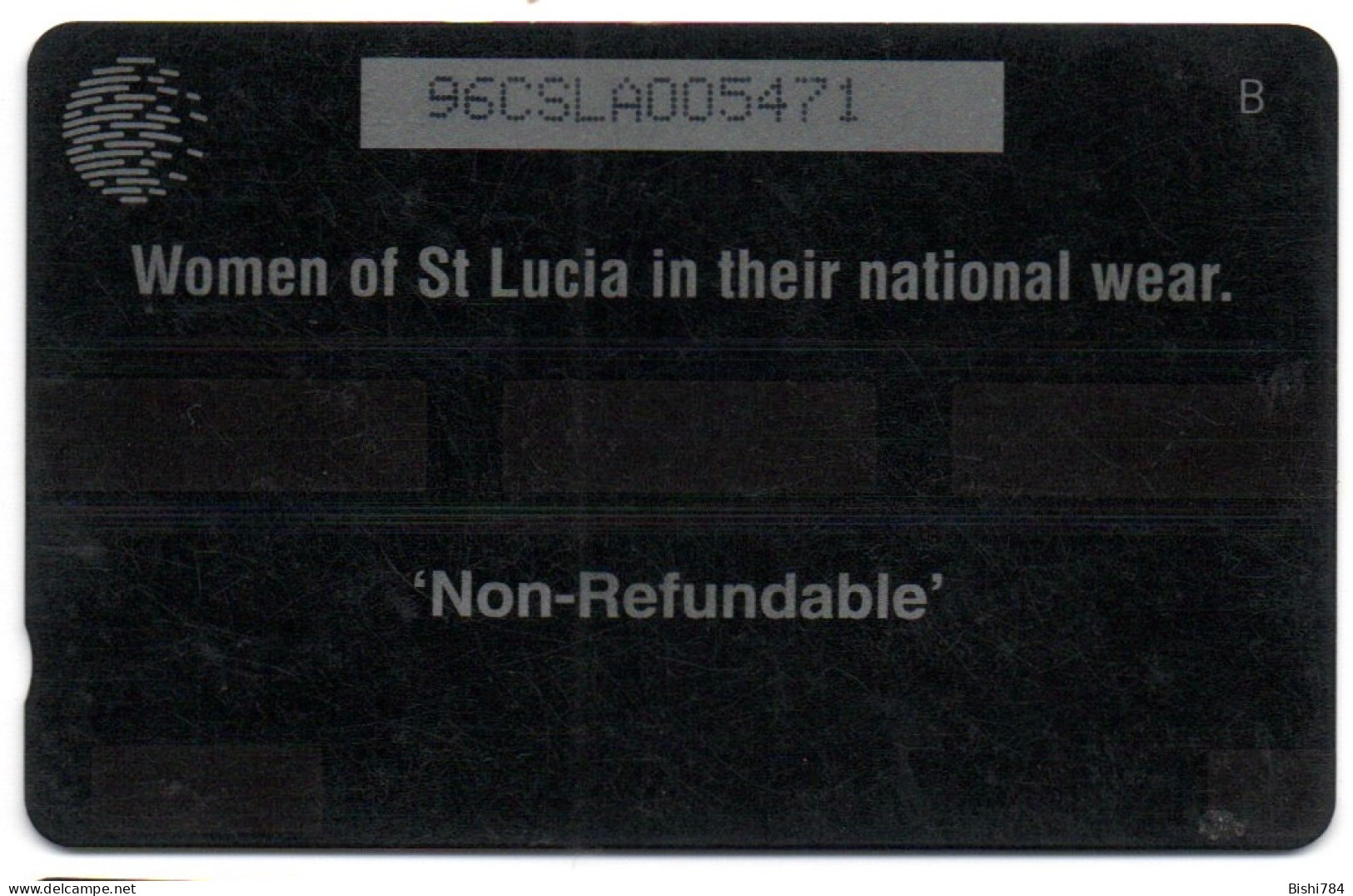 St. Lucia - Women Of St Lucia In Their National Wear - 96CSLA - Sainte Lucie