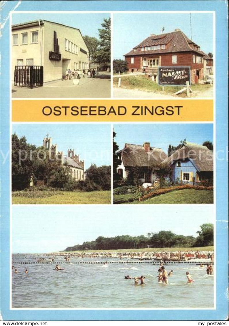 72543161 Zingst Ostseebad FDGB Urlauberrestaurant Nordlicht Kurhaus Peter Und Pa - Zingst