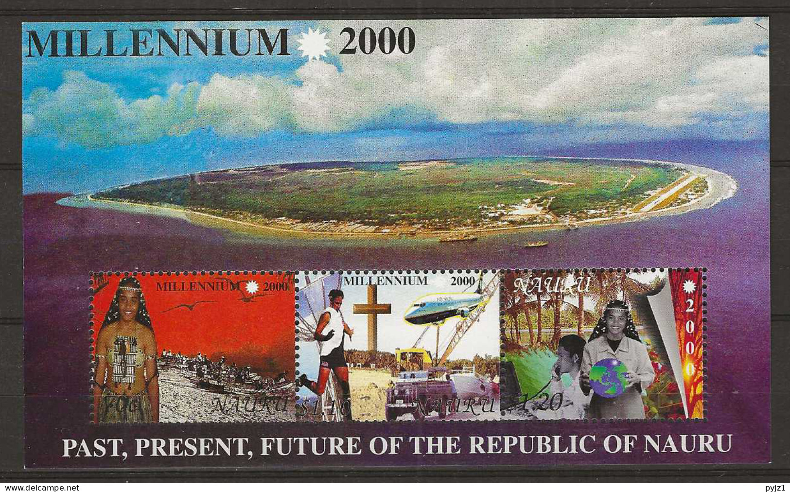 2000 MNH Nauru Mi Block 26 - Nauru