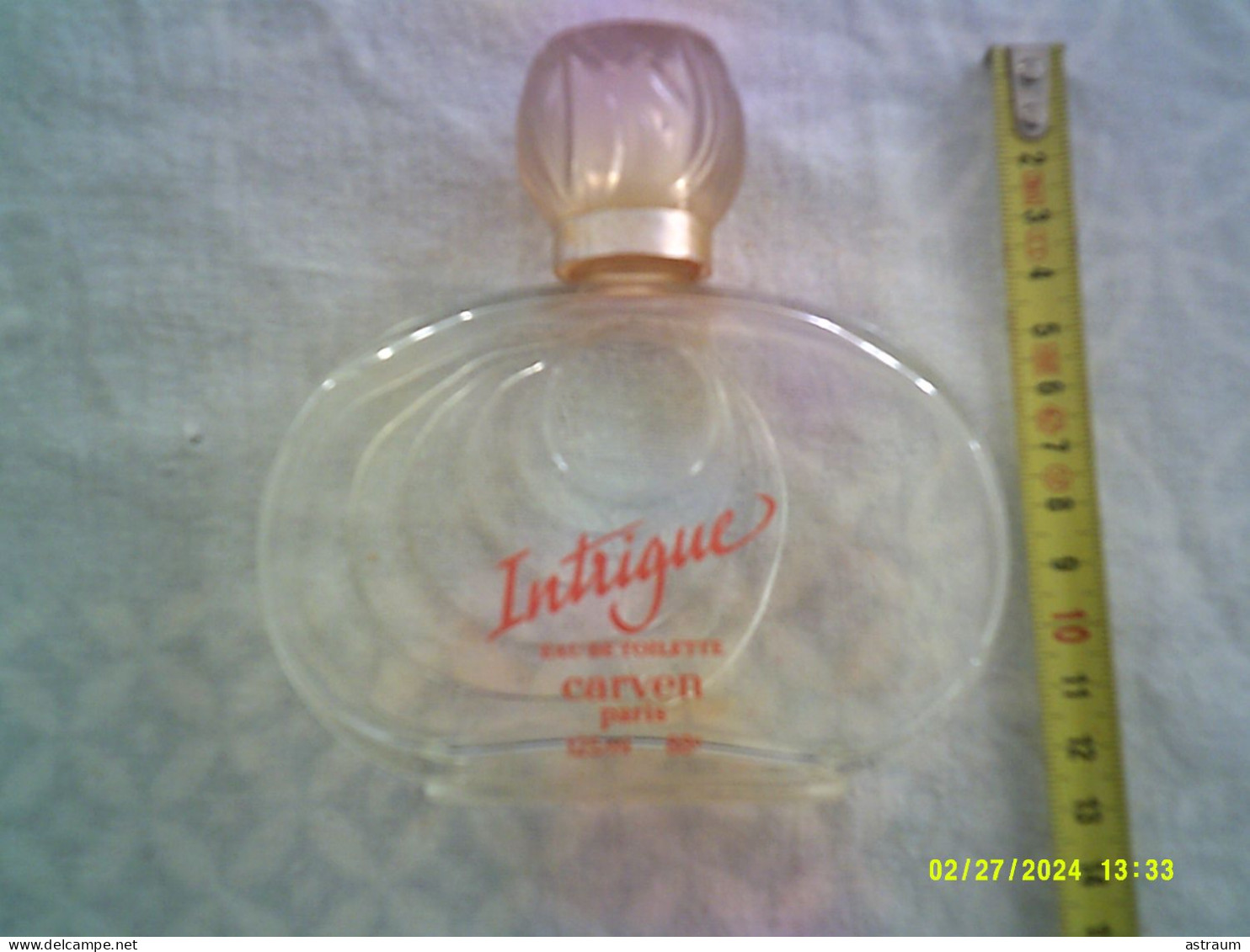 Joli Flacon Vide EDT - Carven - Intrigue - 125ml - Frascos (vacíos)