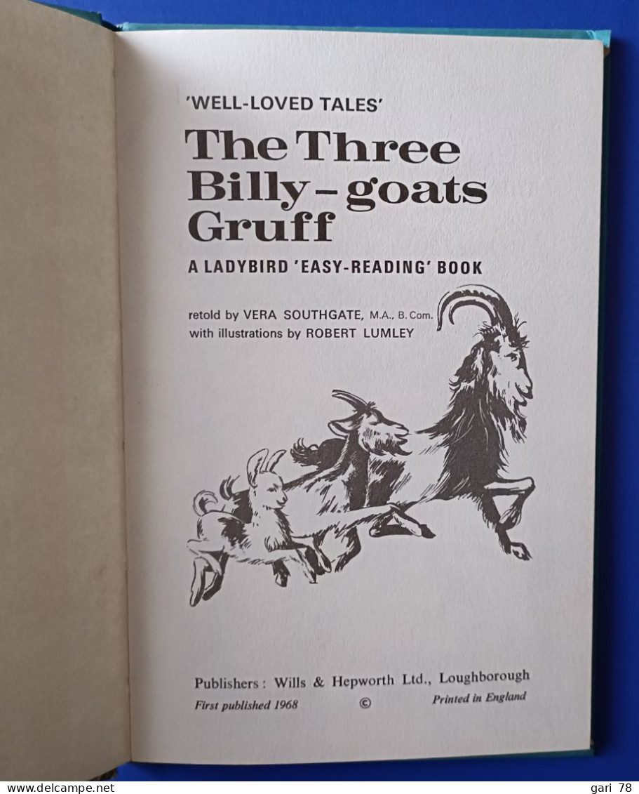 The Three Billy Goats Gruff - Série Well Loved Tales - 1968 - Libros Ilustrados