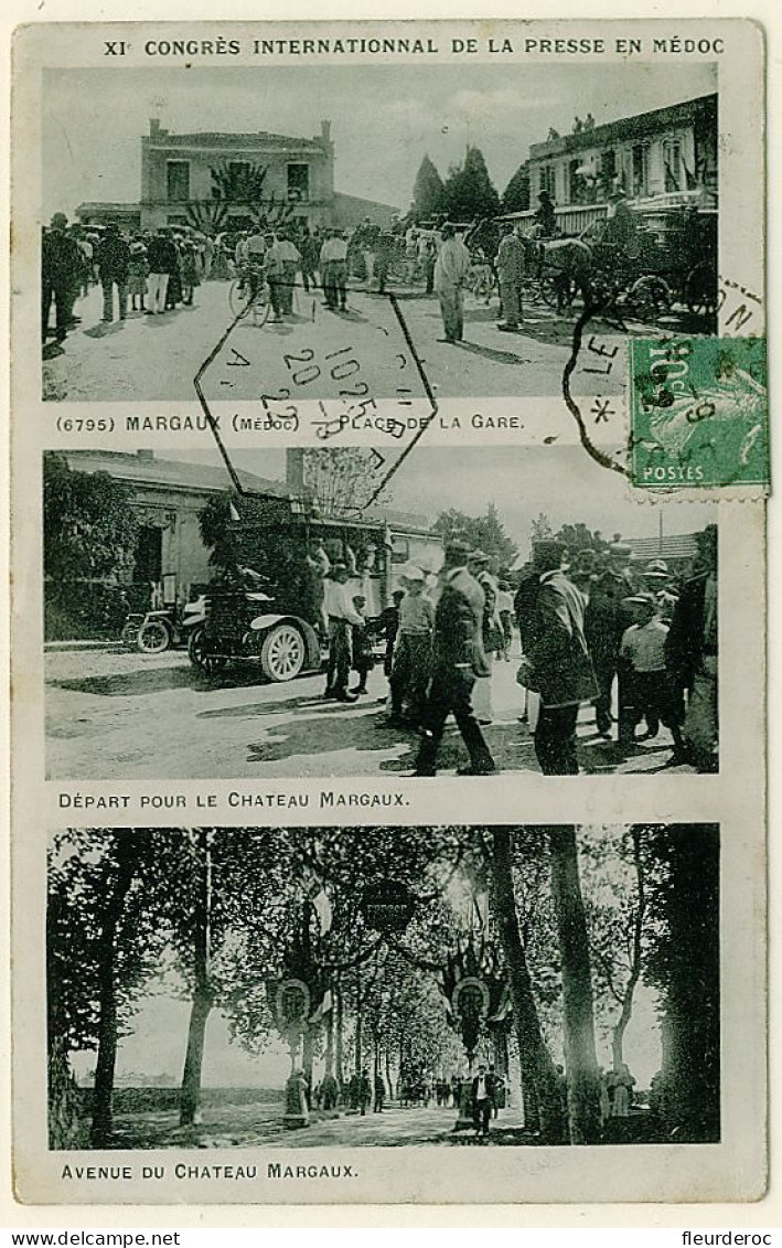 33 - CT53043CPA - MARGAUX - Congres Internationnal De La Presse En Medoc - Très Bon état - GIRONDE - Margaux