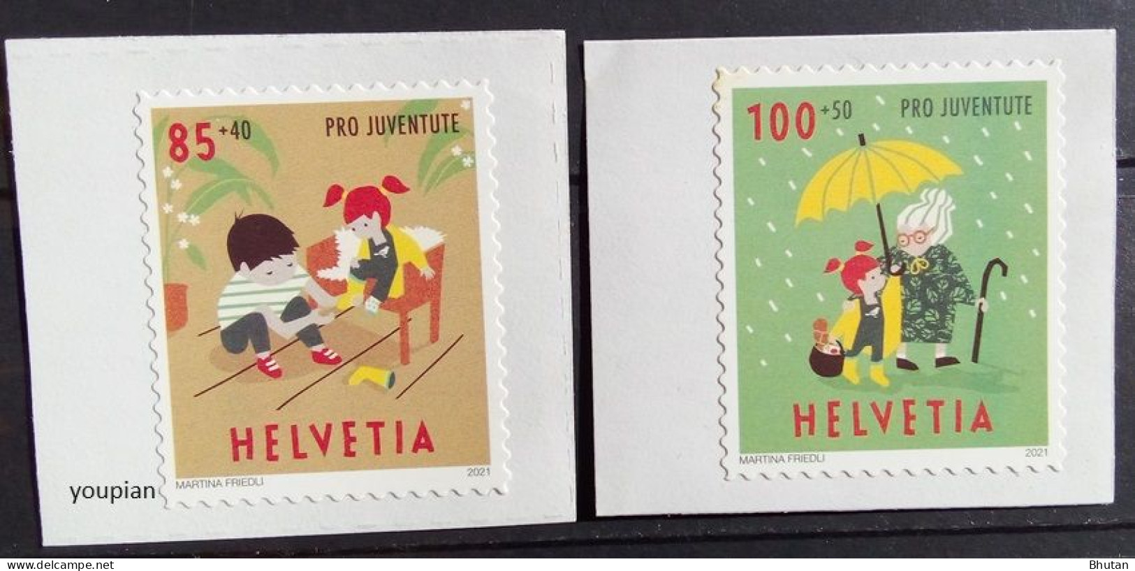 Switzerland 2021, Pro Juventute, MNH Stamps Set - Ungebraucht