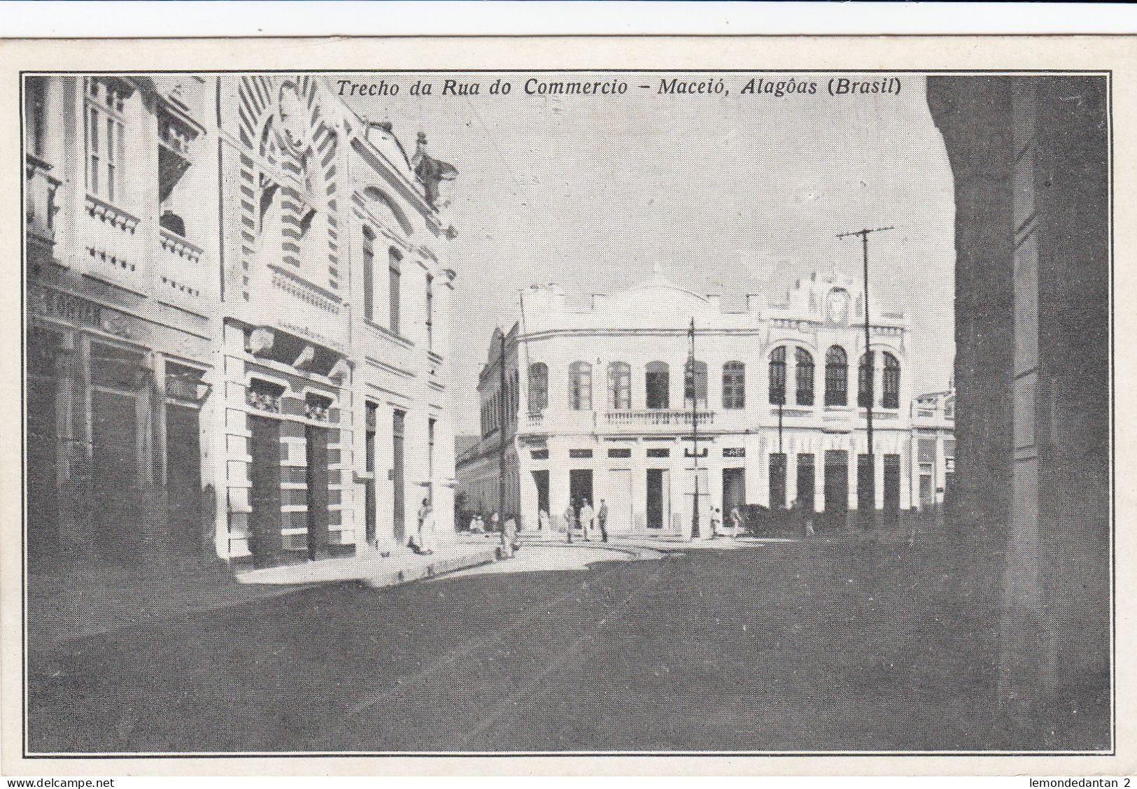 Maceio - Trecho Da Rua Do Commercio - Maceió