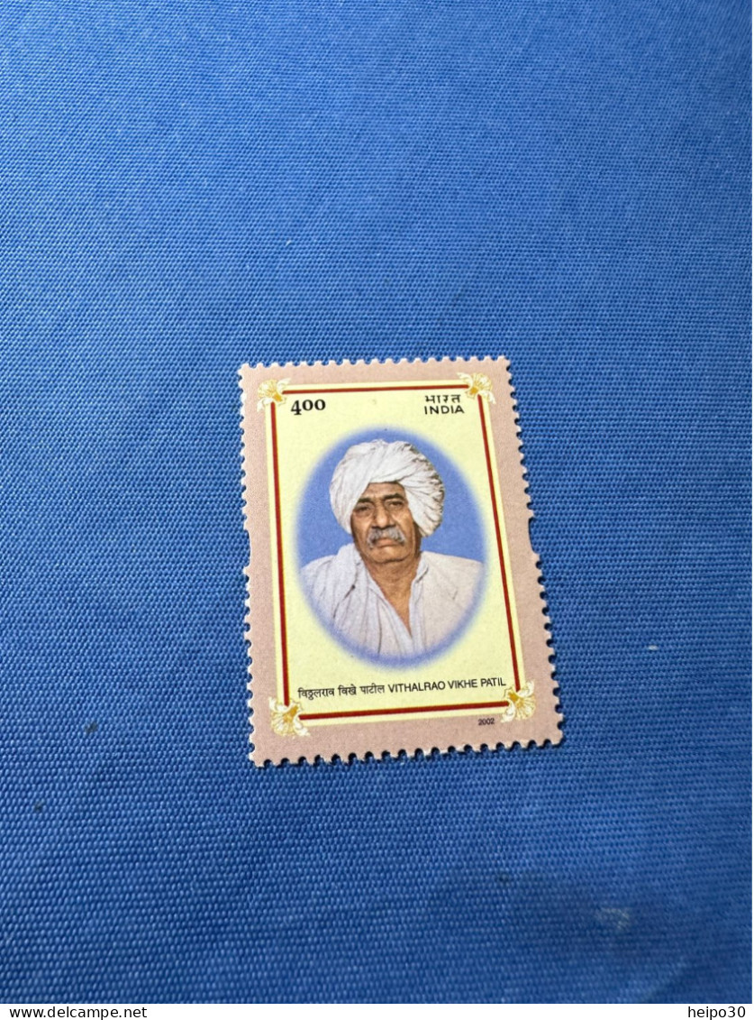 India 2002 Michel 1913 Vithairao Vikha Pati MNH - Unused Stamps