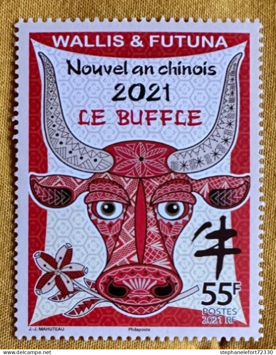 Wallis Et Futuna 2021 - Nouvel An Chinois 2021 - Le Buffle - Unused Stamps