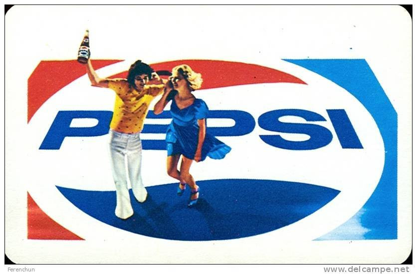 PEPSI * COLA * SOFT DRINK * WOMAN * GIRL * BUDAPEST * CALENDAR * FAJV 1977 * Hungary - Formato Piccolo : 1971-80