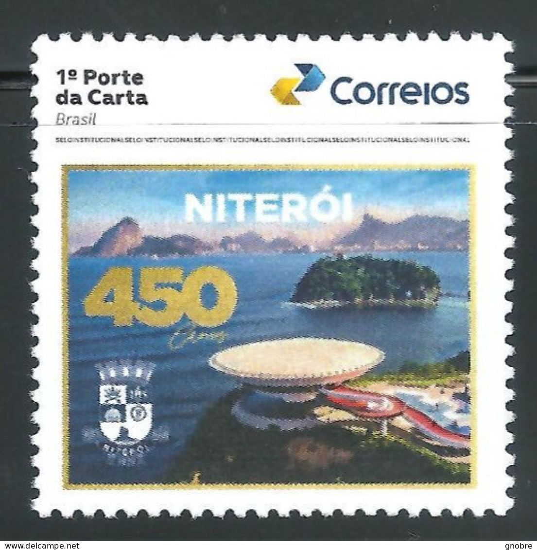 BRAZIL 2023 INSTITUTIONAL STAMP SELO INSTITUCIONAL SI 013 NITEROI NEW - Personalisiert