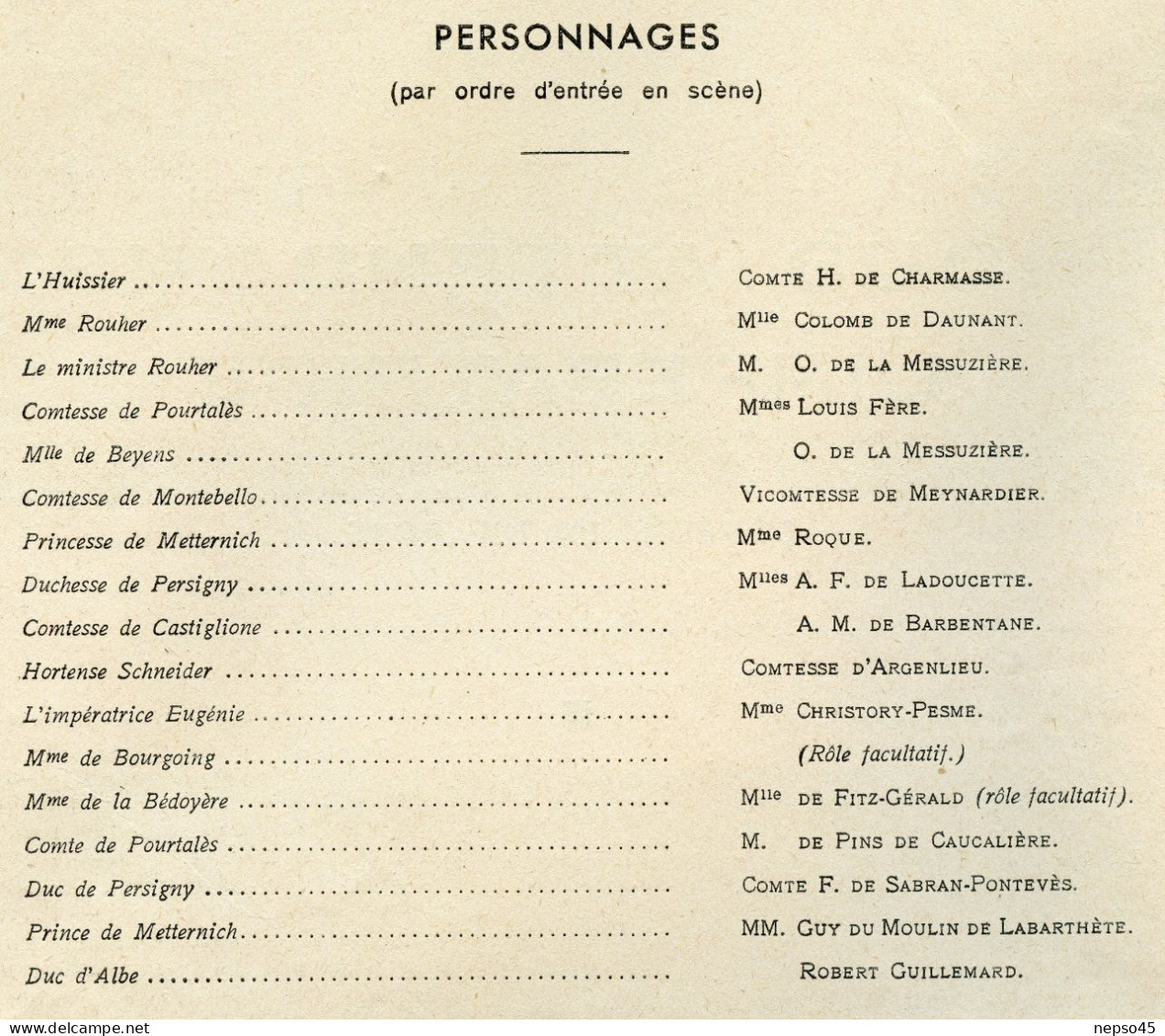 Théâtre.Salle Iéna.Nous attendons l'Impératrice.Studio Molière.L'appel de la Gloire.Théâtre de Rochefort.son premier Bal