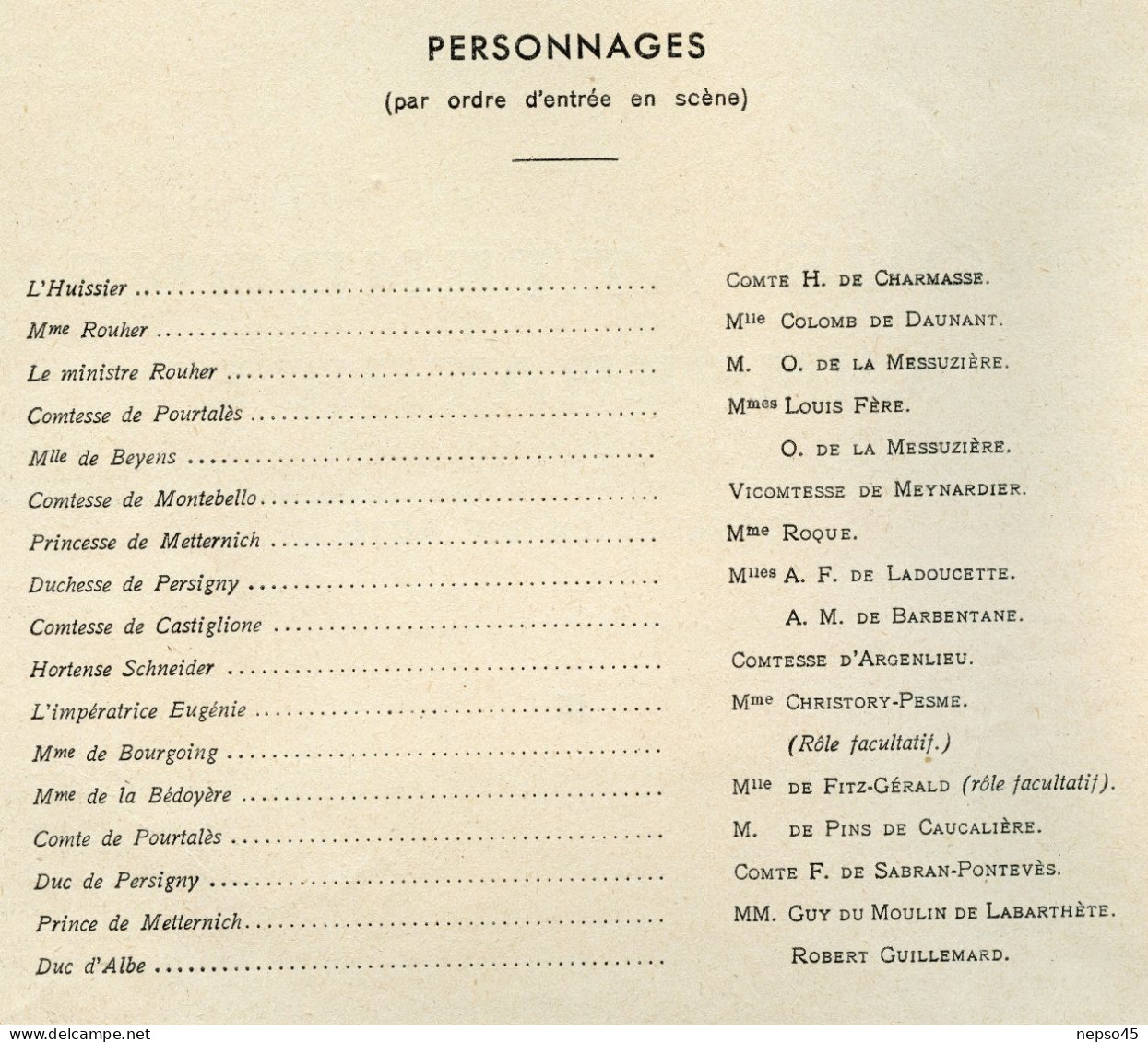 Théâtre.Salle Iéna.Nous attendons l'Impératrice.Studio Molière.L'appel de la Gloire.Théâtre de Rochefort.son premier Bal