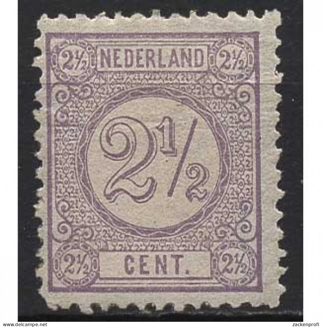 Niederlande 1876 Ziffern Im Kreis 33 A Ohne Gummierung - Nuevos