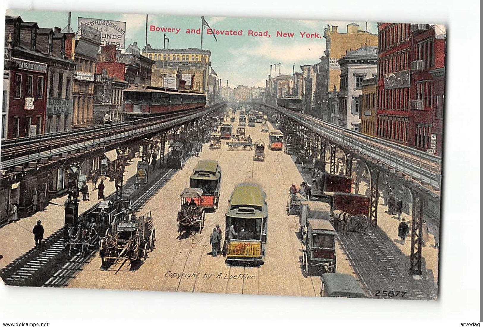 16288 BOWERY AND ELEVATED ROAD NEW YORK - Multi-vues, Vues Panoramiques