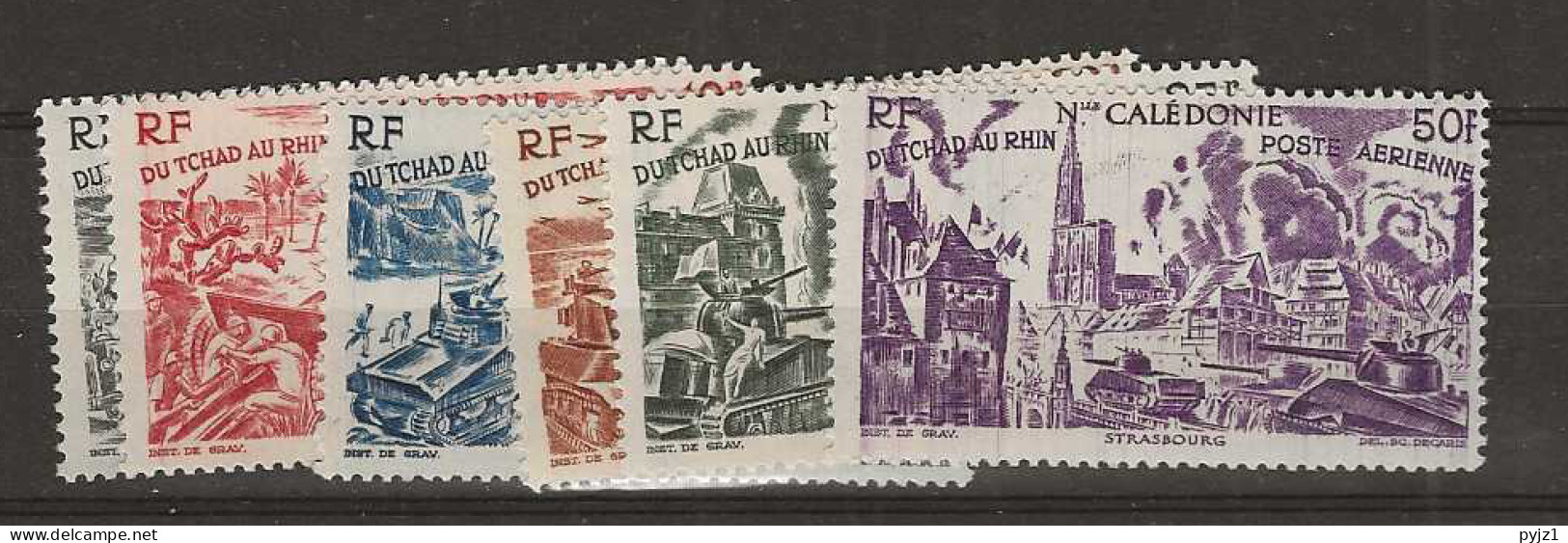 1946 MNH Nouvelle Caladonie Mi 320-25 Postfris** - Neufs