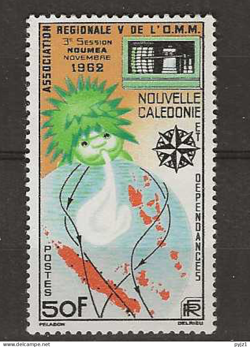 1962 MNH Nouvelle Caladonie Mi 385 Postfris** - Unused Stamps
