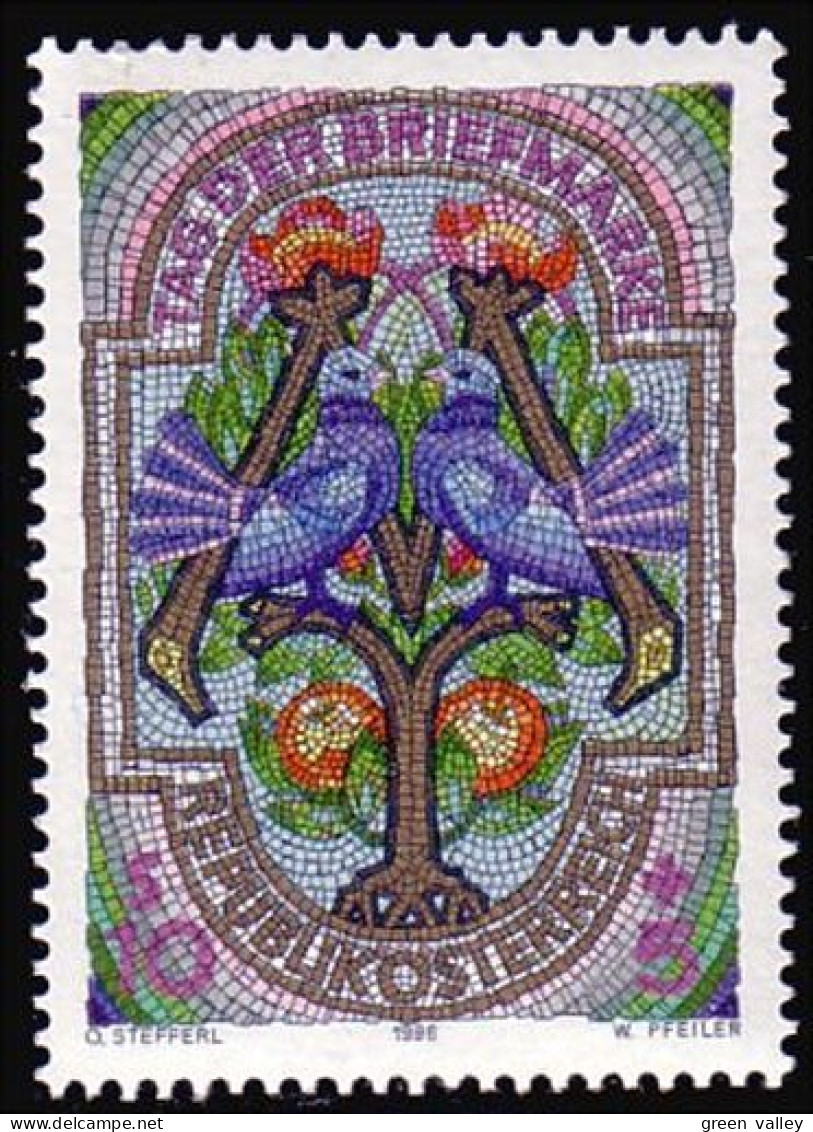 154 Austria 1996 Journée Du Timbre Stamp Day MNH ** Neuf SC (AUT-333) - Journée Du Timbre