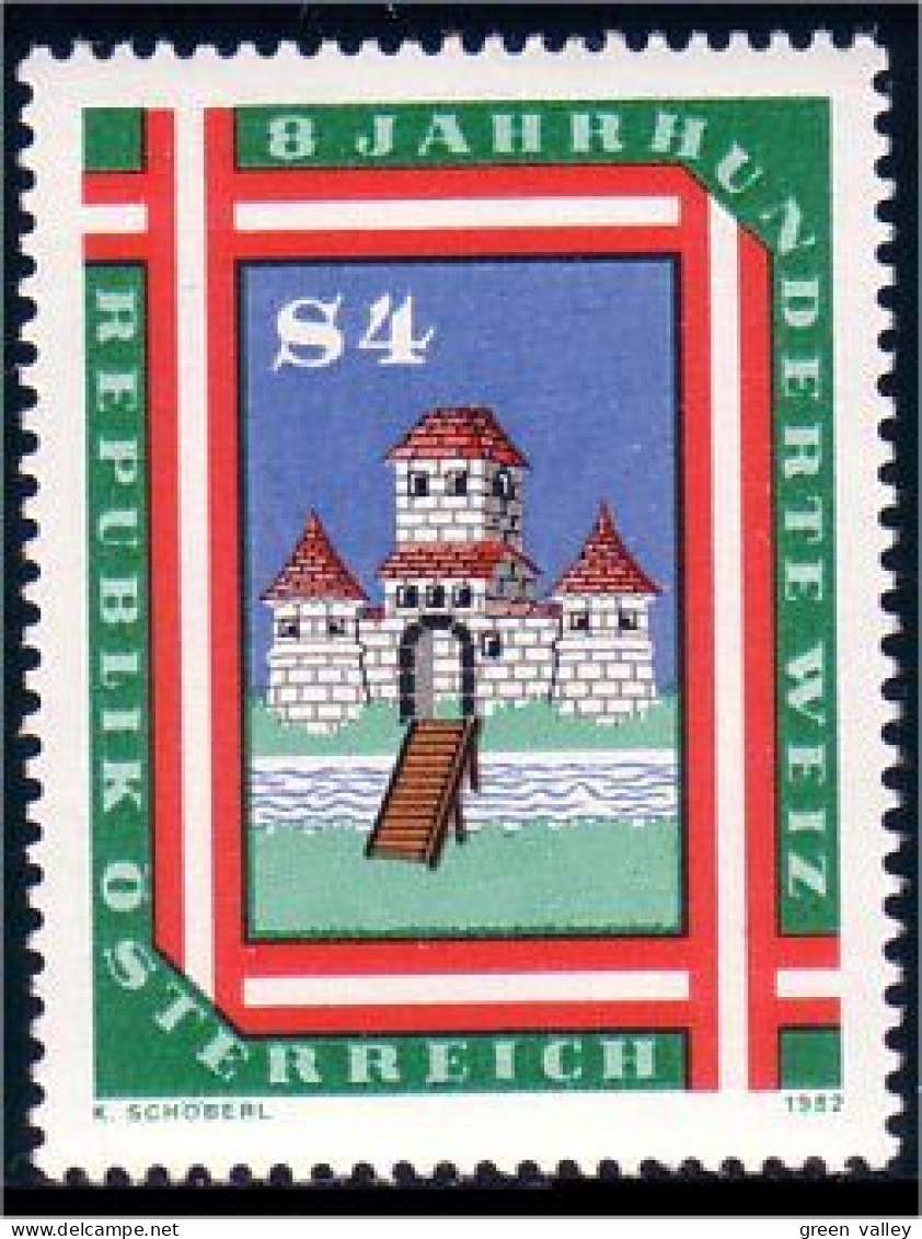 154 Austria 1982 Armoiries Weiz Coat Arms MNH ** Neuf SC (AUT-177b) - Francobolli