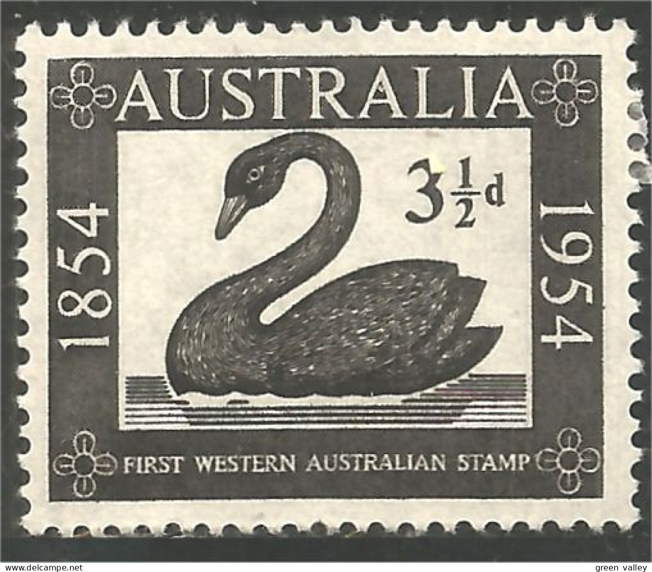 151 Australia Cygne Swan MH * Neuf (AUS-347) - Cigni