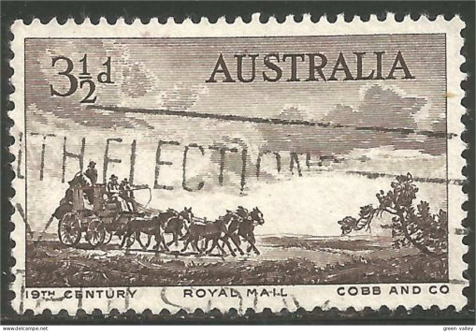 151 Australia 1955 Mail Coach Diligence (AUS-343) - Diligences