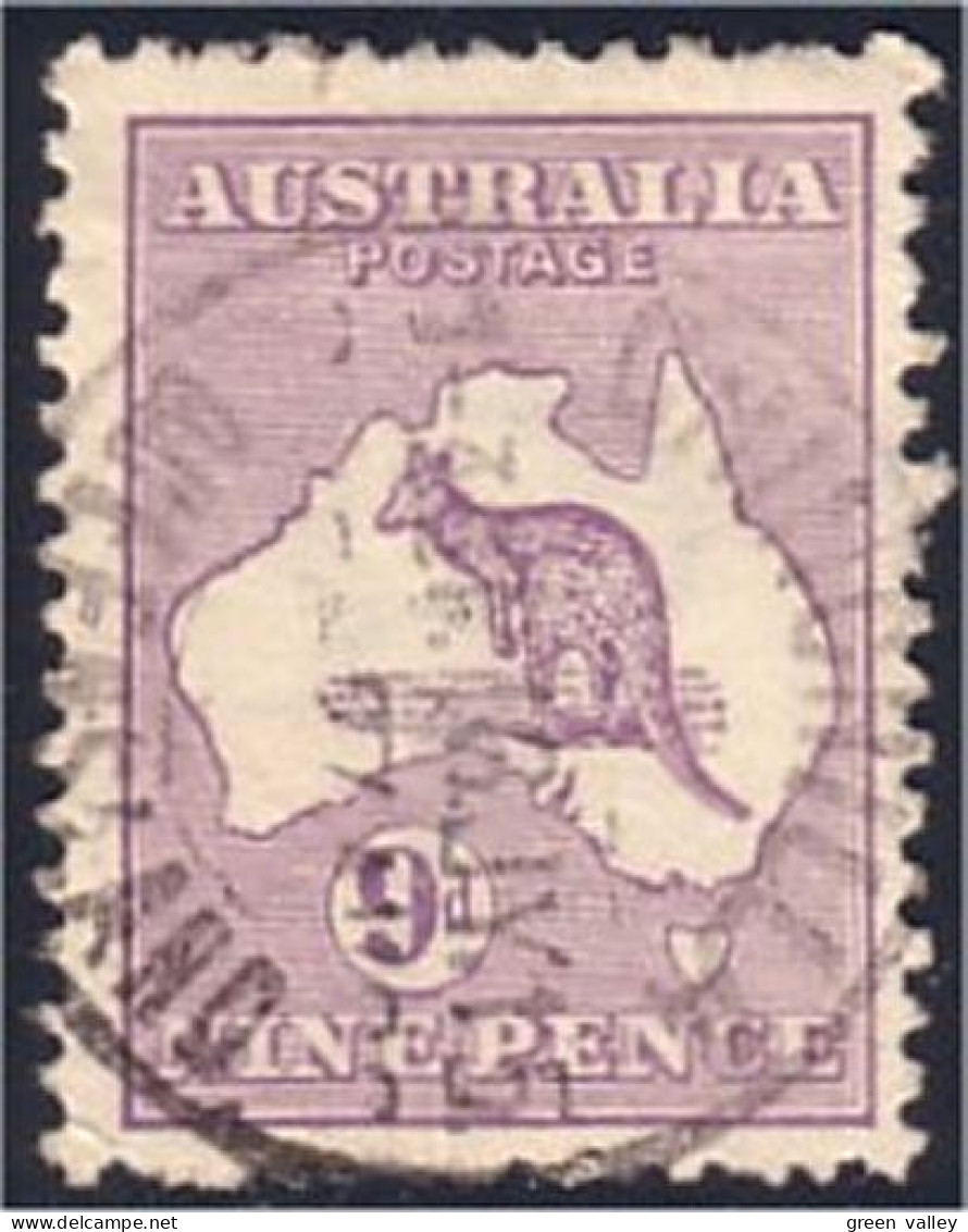 151 Australia Kangaroo 9p (AUS-303) - Gebruikt